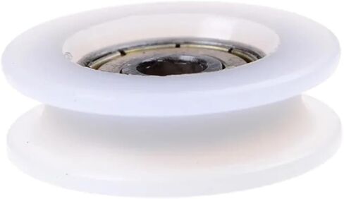 1pc 6 * 30 * 10mm U Groove Metal Shield Nylon Nylon Bulley Ball Ball Roller in Saudi Arabia