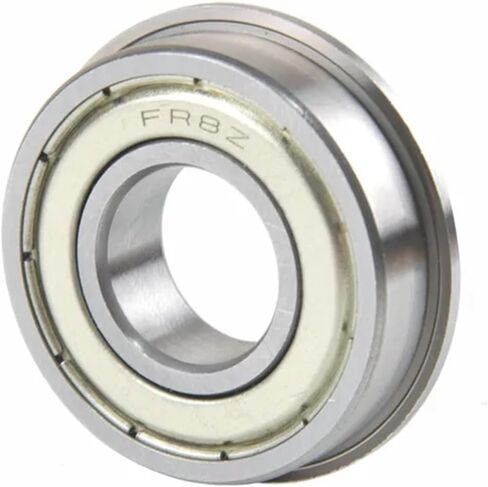 50pcs FR6ZZ 9.525 * 22.225 * 7.142mm Flange deep Groove Ball Bearing Flanged Shielded Bearing in Saudi Arabia