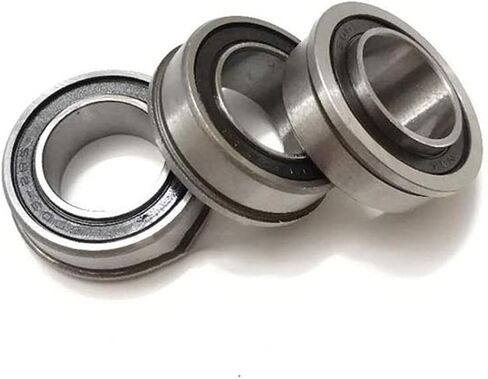 2PCS F6003-20-2RS 20x35x11 Flange Deep Groove Trolley Ball Bearing in Saudi Arabia
