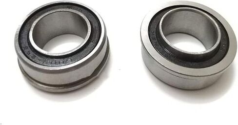 2PCS F6003-20-2RS 20x35x11 Flange Deep Groove Trolley Ball Bearing in Saudi Arabia