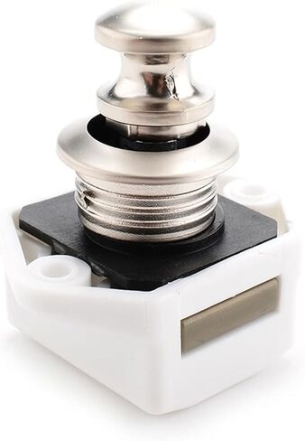 20mm Camper Car Push Lock Diameter RV Caravan Boat Motor Home Cabinet Drawer Latch Button Locks for Furniture Hardware 1Pcs(Pearl Nikel) in Saudi Arabia