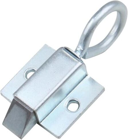 Carbon Steel Hardware Door Bolt Latch Lock Window Gate Security Pull Ring Spring Bounce Door Bolt Safty Gate Latch Screw 1Pcs(Xk1013-2) in Saudi Arabia