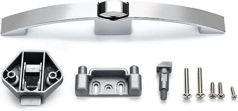 Camper Car Push Lock with Handle RV Caravan Boat Motor Home Cabinet Drawer Latch Button Locks for Furniture Handle 1Pcs(Pearl Nickel 160mm) in Saudi Arabia