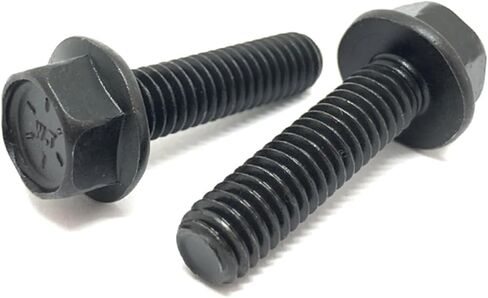 3/8-16 × 3 1/2 الصف الثامن سداسي شفة برغي (الترباس) الفوسفات والزيت الأسود ، حزمة 4 in Kuwait