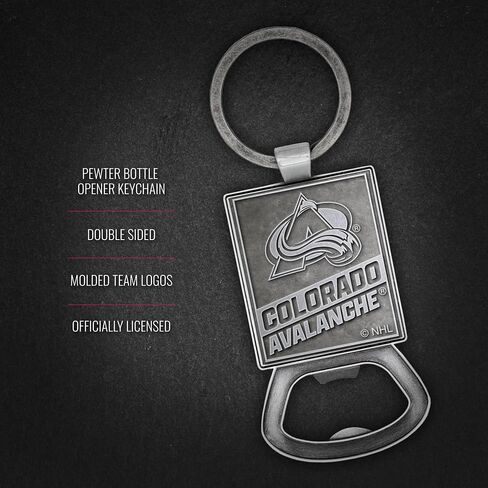 RICO Industries NHL Hockey Pewter Style Bottle -keykain in Kuwait