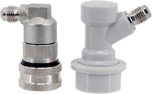 Mini Keg Ball Lock Dispenser تشمل 50 سم خرطوم السيليكون 304 موزع الفولاذ المقاوم للصدأ الرمح Homebrew (F) in Kuwait