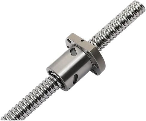 Metal Ball Screw nut CNC Machine Tool Ball Screw Round Hole Nut 1204 Screw + Round Hole Nut NO End Machined High-Speed Transmission Module(700mm) in Saudi Arabia