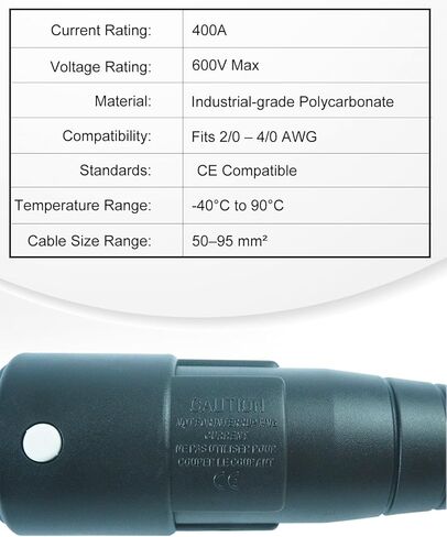 CLS40 400A مجموعة موصل Camlock ， 5 حزمة موصل Camlok الإناث - حل طاقة أداء عالية لتلبية الاحتياجات المتنوعة in Kuwait