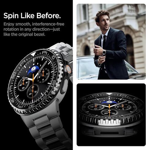 Spigen Bezel Tune for Samsung Galaxy Watch 8 Classic 46mm Case (2025) in Saudi Arabia