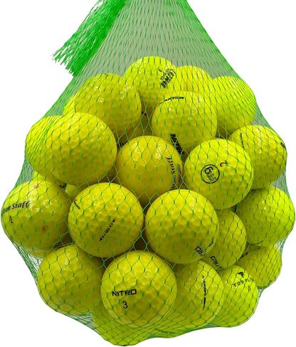 Golf Ball Planet 50 Pack Used Golf Balls Yellow Mix in Saudi Arabia