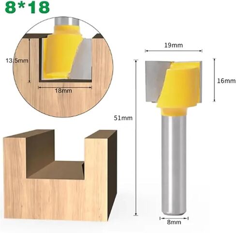 8mm Handle Drill Bit Milling Cutter 1pcs(8X22mm) in Saudi Arabia