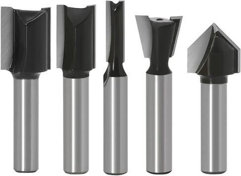 8mm Handle Round End Planer With 2 Slots Milling Cutter 1pcs(NO5) in Saudi Arabia