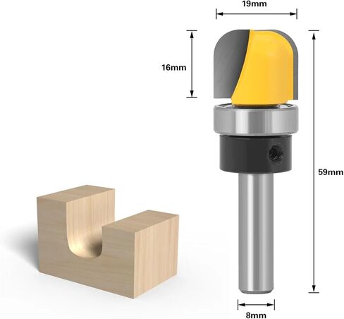 Drill Bit with A Diameter of 1-1/8 Inches and A Handle of 8mm to 6mm 1pcs(8X19.05) in Saudi Arabia