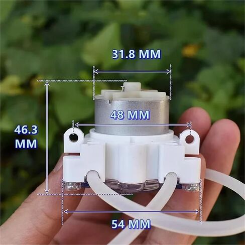 1PC المضخة التمعجية الدقيقة 6V-12V صغير 500 مجهود الجرعات جرعات سائل مضخة الضغط in Saudi Arabia