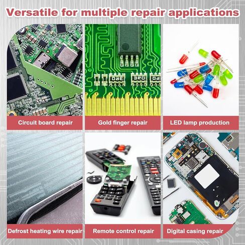 لاصق موصل كهربائيا - الموصلية العالية ، رابطة قوية | 2 جزء موصل لاصق الايبوكسي | إصلاحات دقيقة ، مكونات حساسة للحرارة وإصلاحات نقل البرد السريعة | 1 ساعة العمل in Kuwait
