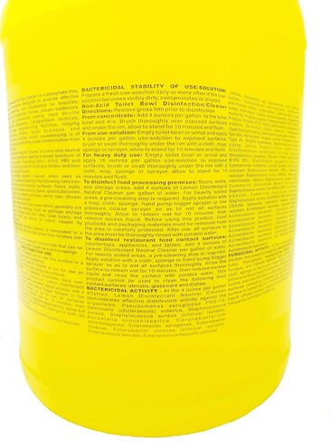 ChemCor Chemicals Lemon Odor Disinfectant 1 Gallon in Saudi Arabia