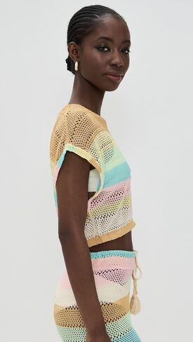 PQ Swim Women's Renee Crop Top in Saudi Arabia