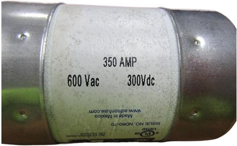 350AMP LOMID TIME DEFERT FUSE RK5 600 VAC ECSR350- in Saudi Arabia