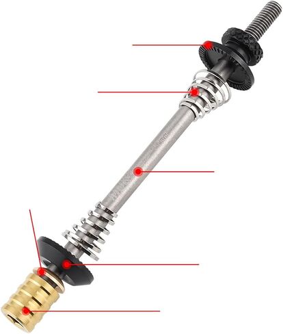 Bicycle Quick Release axles, Bicycle axle Set Quick Release Set Quick Release Bicycle axle for MTB Road Bike Mountain Bike 130MM / 135MM in Saudi Arabia