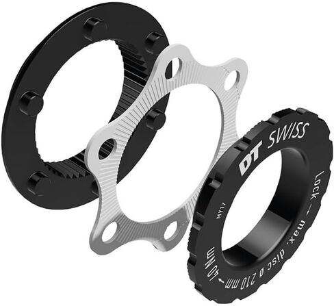 DT Swiss Adapter DT Swiss هو (6 حفرة) محور العجلات الأسود 1 الحجم in Saudi Arabia