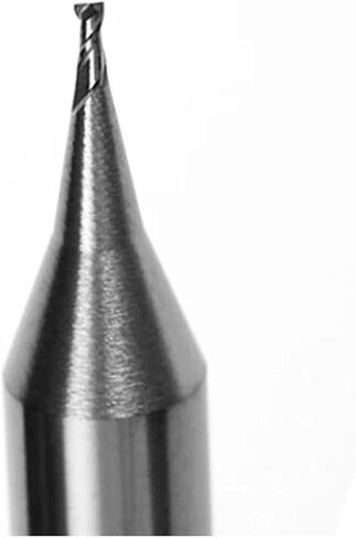 HRC68 4mm Shank 2 Flute Micro Flat End Mill 0.2-0.9mm Mini CNC Router Bit Tungsten Carbide Ball End Mill Mini Milling Machine for Metal(2F Coating,0.9X1.8X4X50) in Saudi Arabia