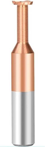 8mm 10mm Shank T Slot Milling Cutter 4 Flute TiCN Coated Carbide End Mill for Wood Metalworking Tool CNC Machine Router Bit Milling Tool(6x0.5x3x9.5x50) in Saudi Arabia