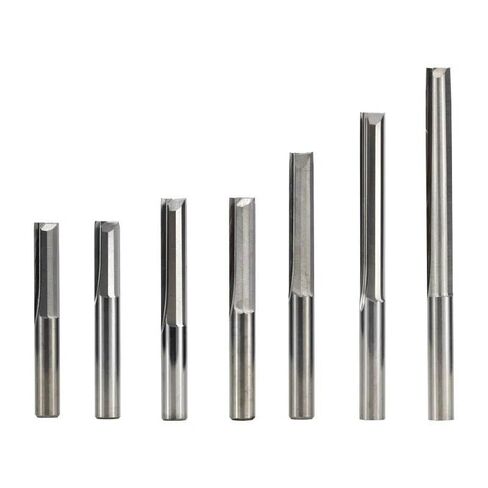 3.175/4/6/8mm شانك 2 الناي نهاية الطاحونة مستقيمة كاربايد CNC بتات CNC جهاز التوجيه بتات البت أداة طحن الخشب (6x25x6x50) in Saudi Arabia