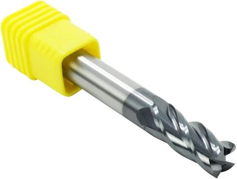 1mm 2mm 3mm 4mm 5mm 6mm CNC Lathe Milling Cutter Router Bit Alloy Carbide End Mill 4 Flute Milling Tools For Steel Metal Cut(5 mm) in Saudi Arabia