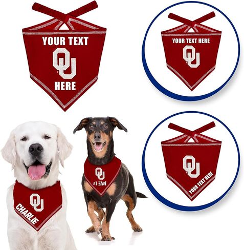 Pets First NCAA Oklahoma sooners تخصيص التعادل حول Bandana للكلاب والقطط ، حجم كبير/x-large. مخصصة الكلب باندانا وشاح المريلة لكلب القط للحيوانات الأليفة. The Ultimate Game-Day & Party Bandana Bandana in Saudi Arabia