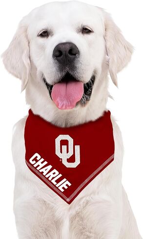Pets First NCAA Oklahoma sooners تخصيص التعادل حول Bandana للكلاب والقطط ، حجم كبير/x-large. مخصصة الكلب باندانا وشاح المريلة لكلب القط للحيوانات الأليفة. The Ultimate Game-Day & Party Bandana Bandana in Saudi Arabia