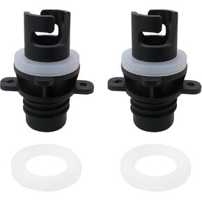 2 Packs Pumping Head Connector for Inflatable Kayak Stand Up Paddle Board, Valve Adapter Pump Adapter Paddle Board Pump Nozzle Replacements with 3 Gaskets in Saudi Arabia