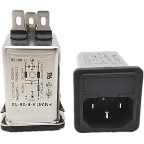 Power Filter FN261S-6-06-10 with Insurance AC Socket Filter in Saudi Arabia