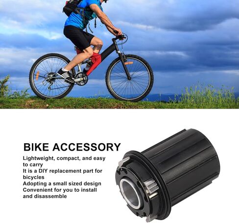 Sungooyue 11 سرعة الدراجة الحرة ، جسم الدراجة Freehub Hg Flywheel 15mm Thru Axle 2 Bearing 108 Rings D046 4 Claw in Kuwait