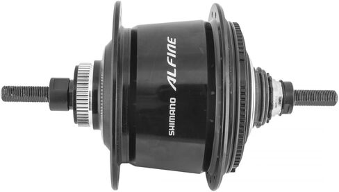 Shimano Alfine SG-S7001 8-Speed Internally Geared Disc Brake 32h Rear Hub Black, Small Parts Not Included in Saudi Arabia