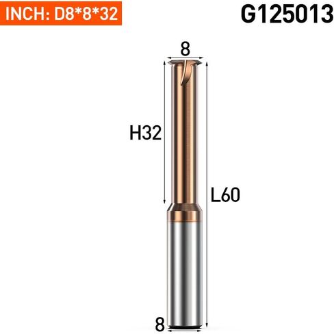 4mm 10mm Shank 60 Tungsten Carbide Single Tooth Milling Cutter 3 Flutes 4 Lades CNC Tool Thind Router Bits (G125001) in Saudi Arabia