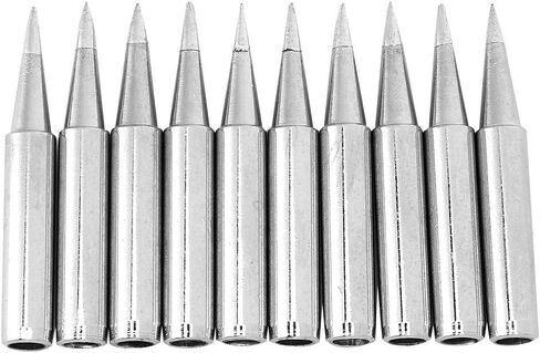 Soldering Iron Tip Set Quick Heating Long Life Easy Tin Copper Solder Tip Soldering Tip Tip Soldering Tool Accessory in Saudi Arabia