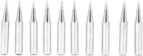 Soldering Iron Tip Set Quick Heating Long Life Easy Tin Copper Solder Tip Soldering Tip Tip Soldering Tool Accessory in Saudi Arabia