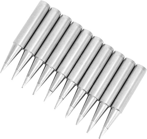 Soldering Iron Tip Set Quick Heating Long Life Easy Tin Copper Solder Tip Soldering Tip Tip Soldering Tool Accessory in Saudi Arabia