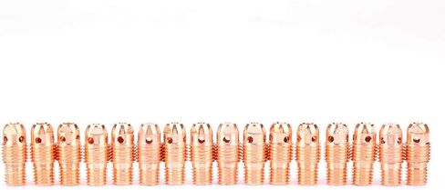 High Temperature Resistance Tig Gas Lens 13. 0×8. 0×9. 0 53Pcs Set Tig Welding Torch Body Parts Gas Lens Nozzle Collet Cup Kit for Wp 9 20 25 High Temperature Resistan in Saudi Arabia