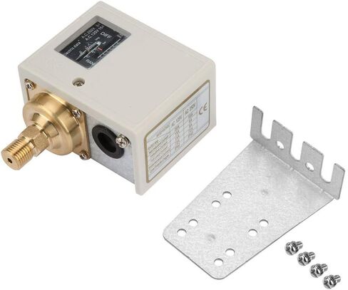 Electronic G1 4 Pressure Control Switch for Air Water Pump Compressor Ideal for High and Low Voltage Limit Control of Refrigeration and Air Conditioning Equipment in Saudi Arabia