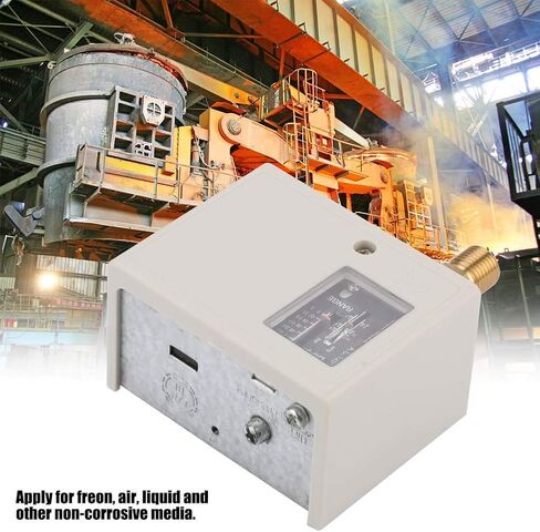 Electronic G1 4 Pressure Control Switch for Air Water Pump Compressor Ideal for High and Low Voltage Limit Control of Refrigeration and Air Conditioning Equipment in Saudi Arabia