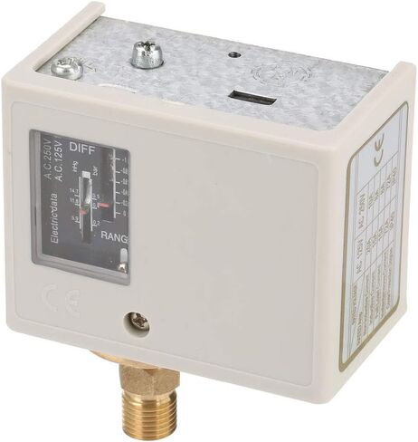 Electronic G1 4 Pressure Control Switch for Air Water Pump Compressor Ideal for High and Low Voltage Limit Control of Refrigeration and Air Conditioning Equipment in Saudi Arabia