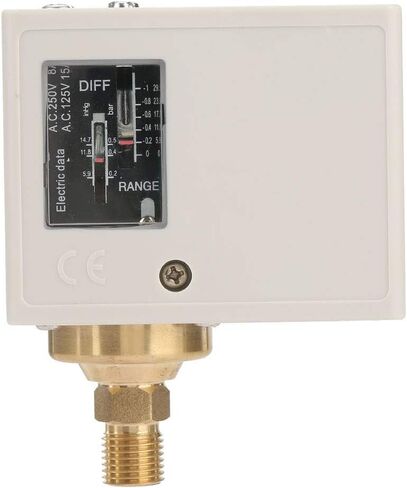 Electronic G1 4 Pressure Control Switch for Air Water Pump Compressor Ideal for High and Low Voltage Limit Control of Refrigeration and Air Conditioning Equipment in Saudi Arabia
