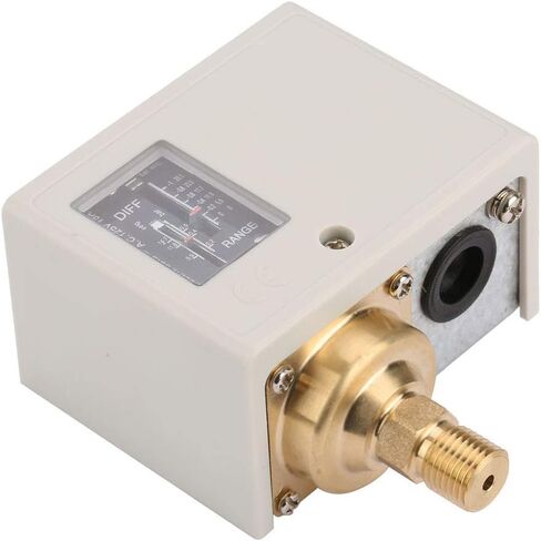 Electronic G1 4 Pressure Control Switch for Air Water Pump Compressor Ideal for High and Low Voltage Limit Control of Refrigeration and Air Conditioning Equipment in Saudi Arabia