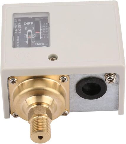 Electronic G1 4 Pressure Control Switch for Air Water Pump Compressor Ideal for High and Low Voltage Limit Control of Refrigeration and Air Conditioning Equipment in Saudi Arabia