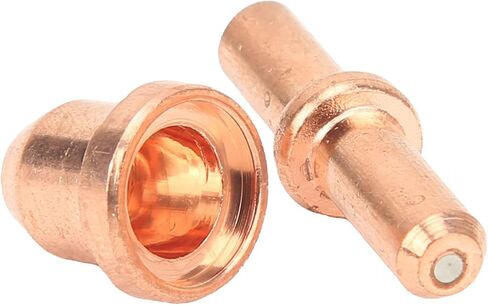 90 Pcs Cutting Torch Consumables Electrode Nozzles Cups Kit Made of Porcelain and Copper Ideal for Torch Accessories in Saudi Arabia