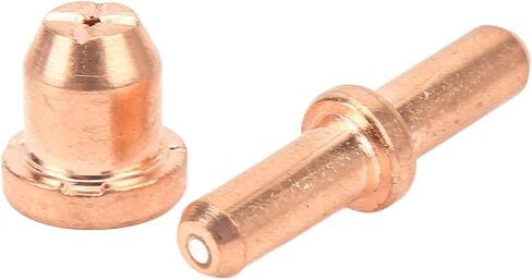 90 Pcs Cutting Torch Consumables Electrode Nozzles Cups Kit Made of Porcelain and Copper Ideal for Torch Accessories in Saudi Arabia