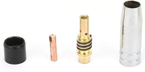 Torch Parts Torch 20. 0 × 13. 0 × 2. 0 24pcs أجزاء الشعلة لحام طرف غاز الفوهة الرقبة ل binzel 15AK النحاس نصائح binzel in Saudi Arabia