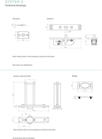 300 كجم 500 كجم الباب الخاص الباب الأوتوماتيكي القريب تحديد المواقع 360 ° دوران الباب السابوت المفصلي (بدون انتعاش 500 كجم) in Kuwait