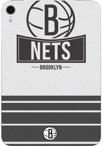 Skinit Skinit Tablet Skinner مع iPad Mini 7 (2025) - NBA Brooklyn Nets المرخص رسميًا in Saudi Arabia